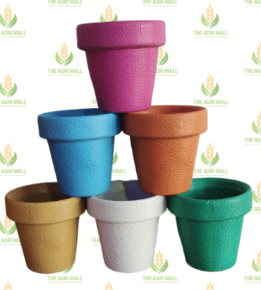 Colorful Plastic Pot 9 inches